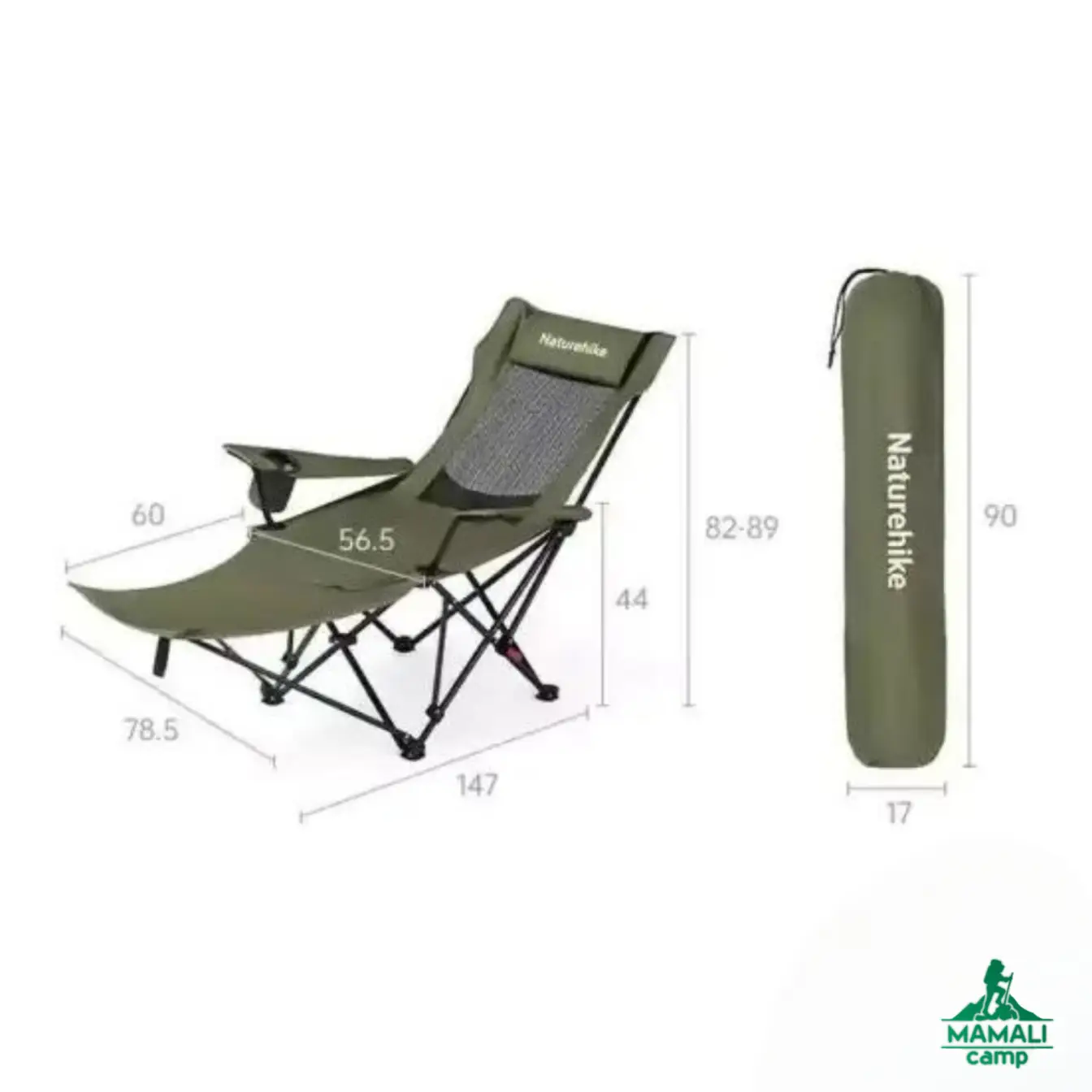 صندلی تخت شو T05 نیچرهایک مدل CNK2550JJ023 اورجینال
