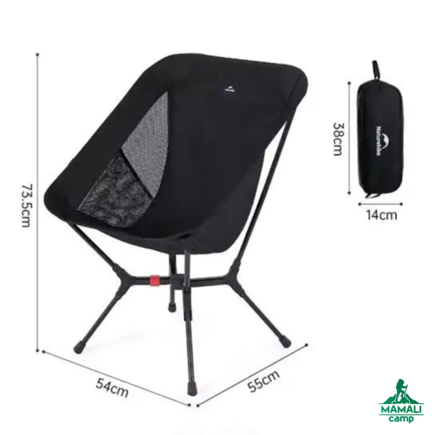 صندلی تاشوی YL01 نیچرهایک مدل CNK2550JJ013 اورجینال
