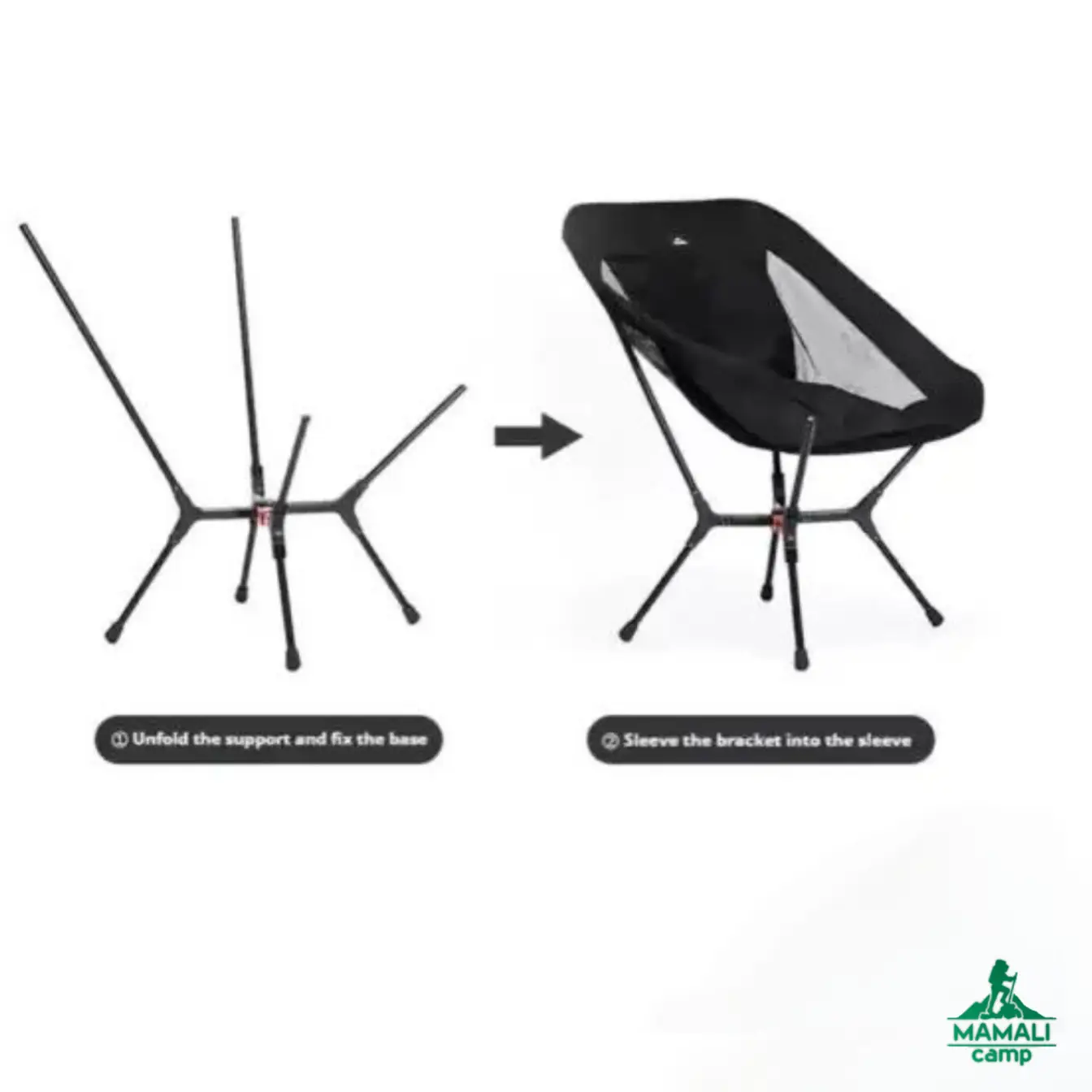 صندلی تاشوی YL01 نیچرهایک مدل CNK2550JJ013 اورجینال
