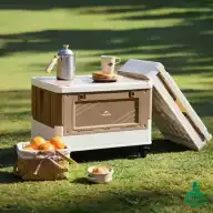 جعبه چرخ‌دار ذخیره‌سازی نیچرهایک مدل CNK2350XB012 اورجینال چرخ دار