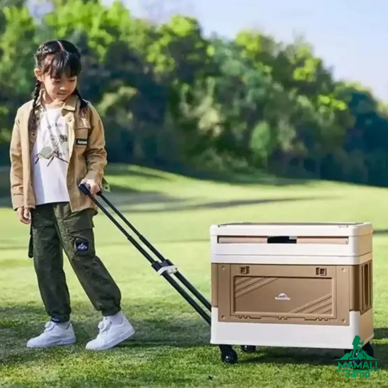 جعبه چرخ‌دار ذخیره‌سازی نیچرهایک مدل CNK2350XB012 اورجینال چرخ دار