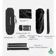چادر شش ضلعی اتوماتیک بلک داگ مدل CBD2300QT012 اورجینال