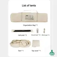 چادر اتوماتیک کابینی بلک داگ مدل CBD2300ZP016 اورجینال سری
