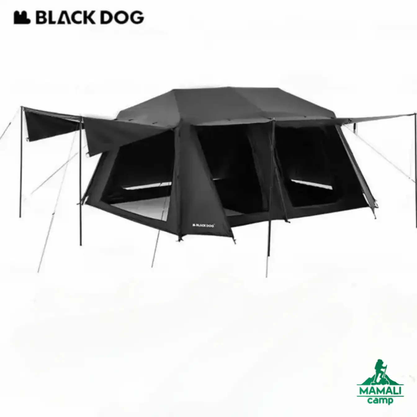 چادر اتوماتیک 5-8 نفره کابین گنبدی بلک‌ داگ مدل CBD2300ZP012 اورجینال