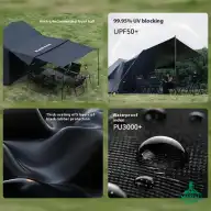 چادر اتوماتیک مسافرتی 8 نفره بلک‌ داگ مدل CBD2550WS018 اورجینال