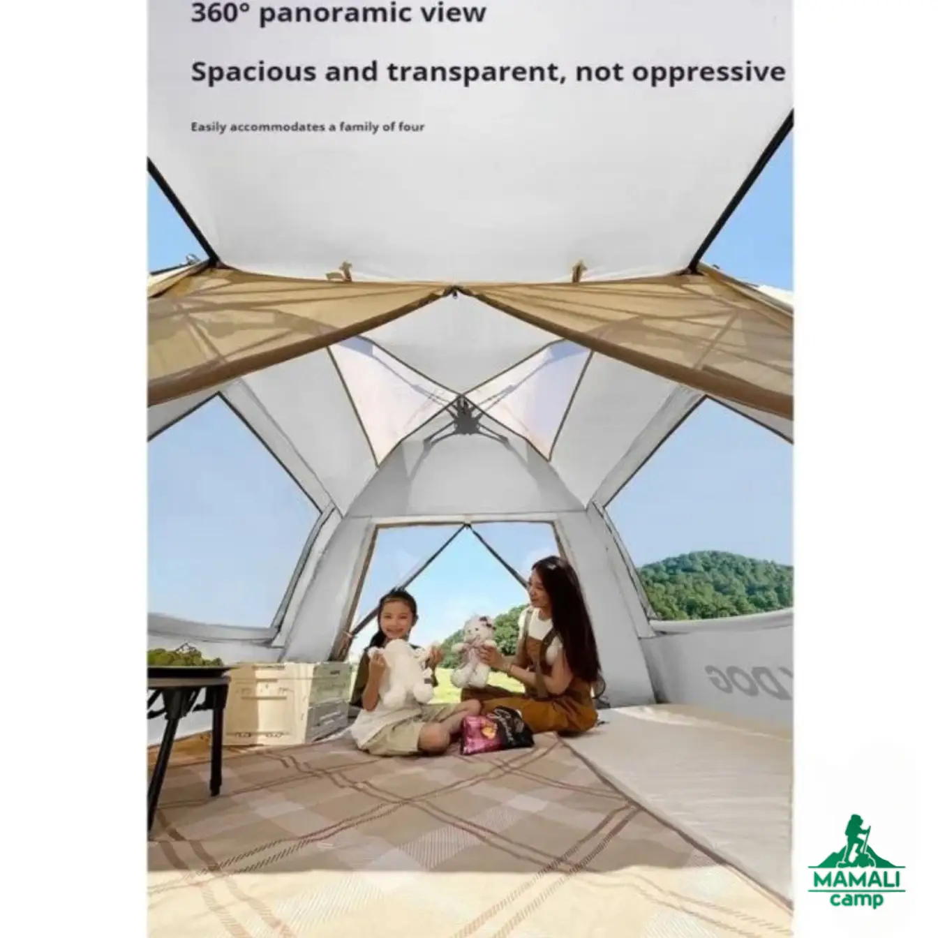 چادر اتوماتیک بلک داگ  اورجینال مدل  CBD2550WS016 سری Leisure 2.1 Base
