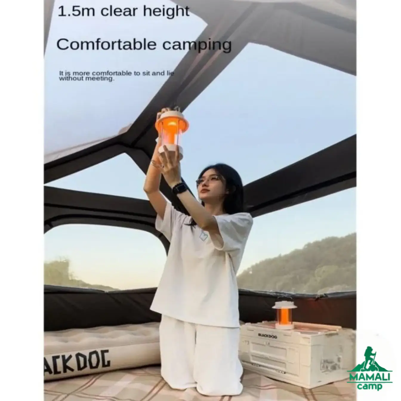 چادر مسافرتی 3-4 نفره بلک داگ مدل CBD2550WS042 اورجینال