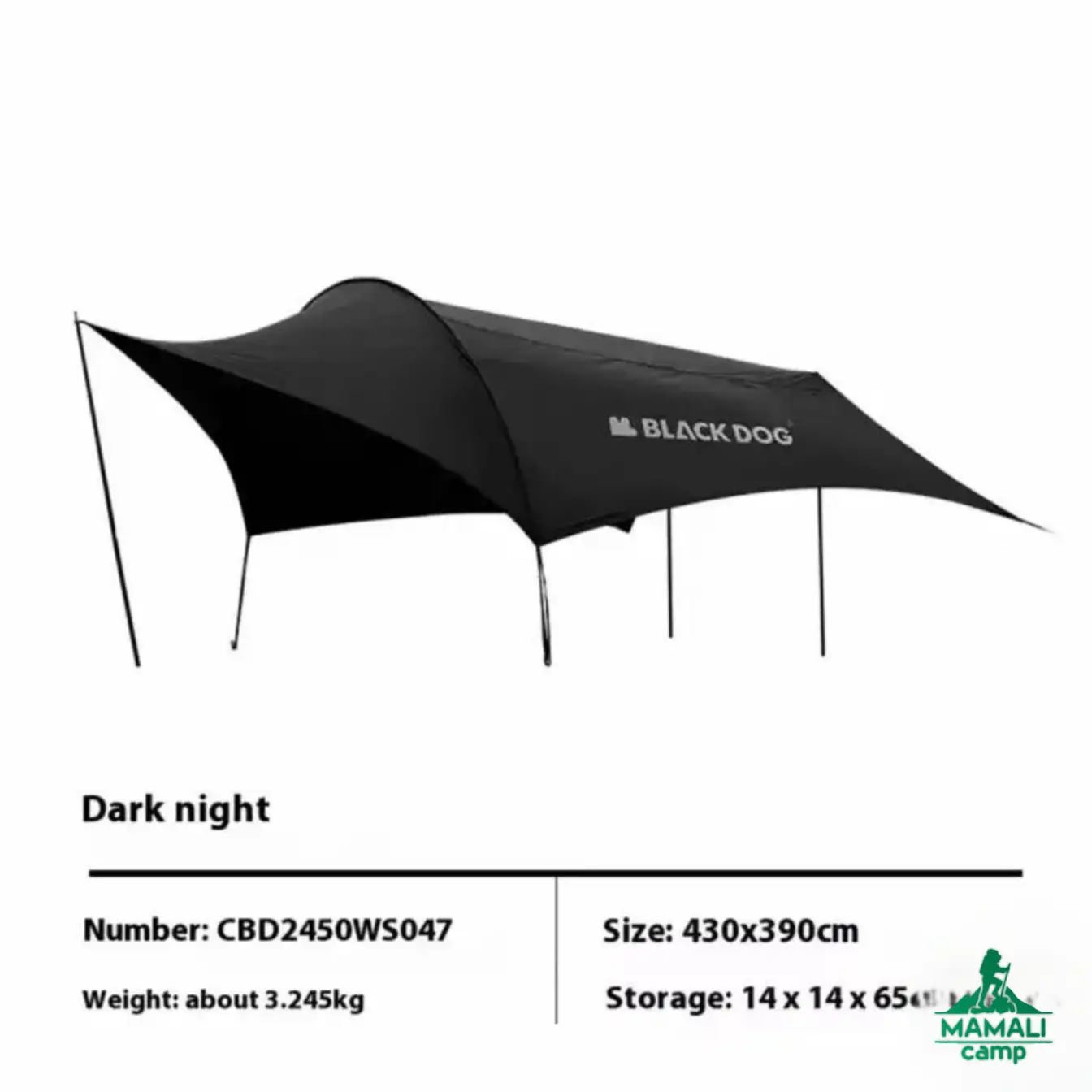 سایبان مسافرتی بلک داگ مدل CBD2450WS047 اورجینال