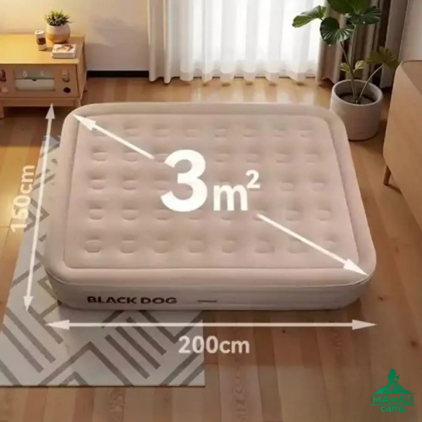 تشک بادی 2 نفره بلک داگ مدل CBD2550WS040 اورجینال