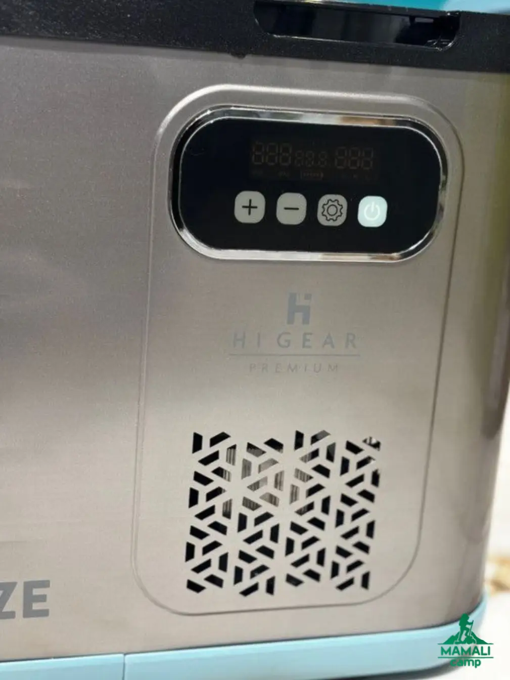 یخچال فریزر کمپرسوردار دو قلو Higear مدل HGRAA10603DGY (39 لیتر)