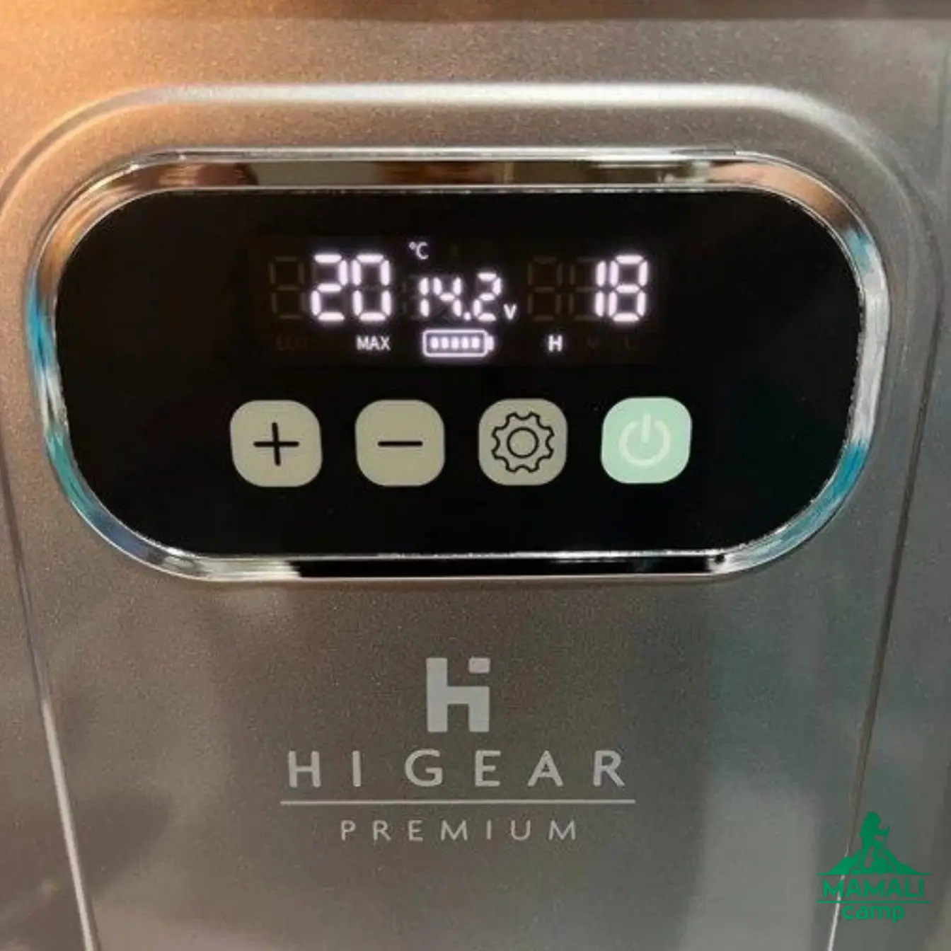 یخچال فریزر کمپرسوردار دو قلو Higear مدل HGRAA10603DGY (39 لیتر)