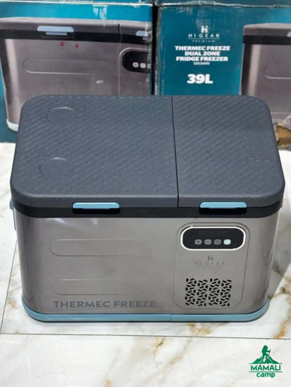 یخچال فریزر کمپرسوردار دو قلو Higear مدل HGRAA10603DGY (39 لیتر)