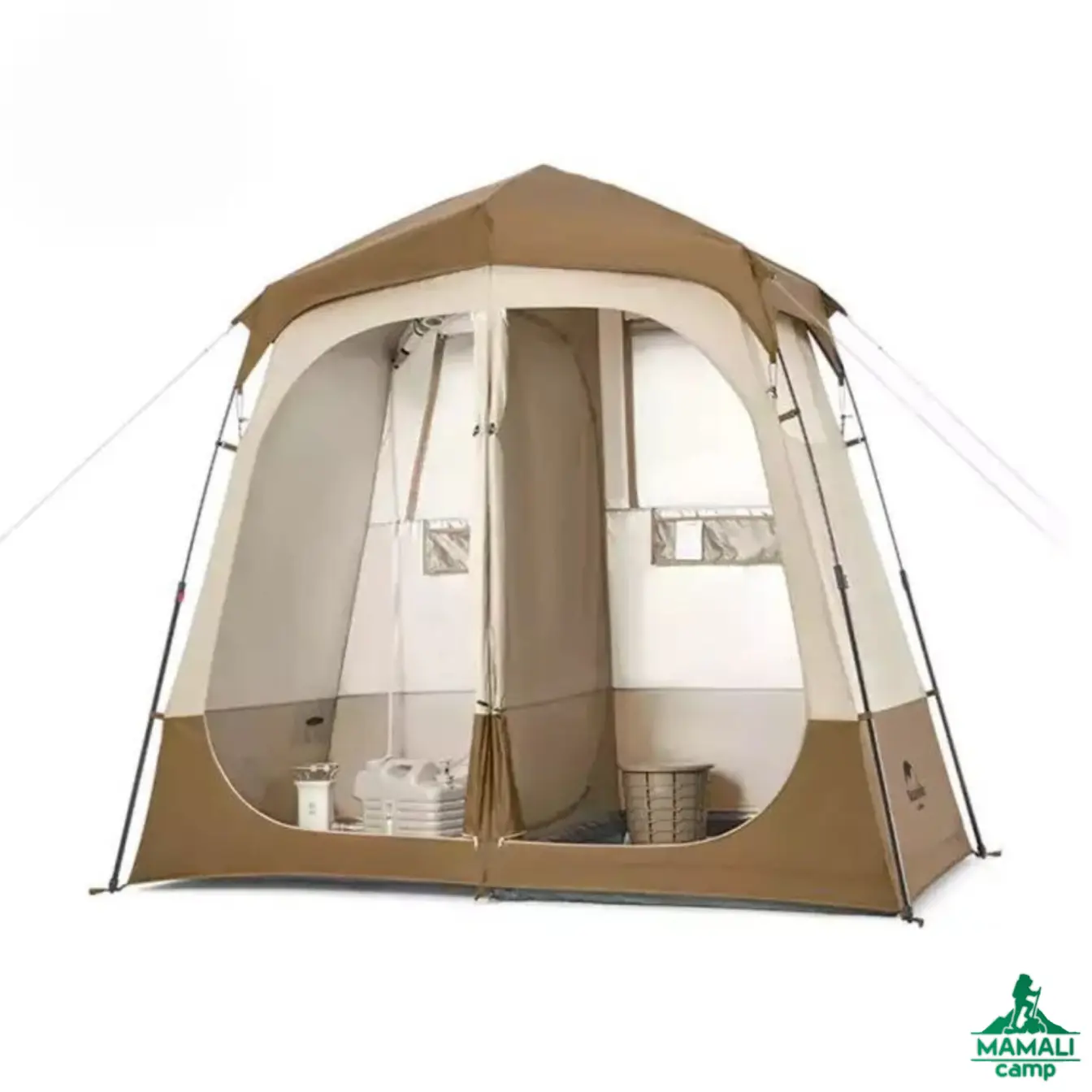 چادر حمام 2 کابین نیچرهایک مدل NH22ZP006 اورجینال