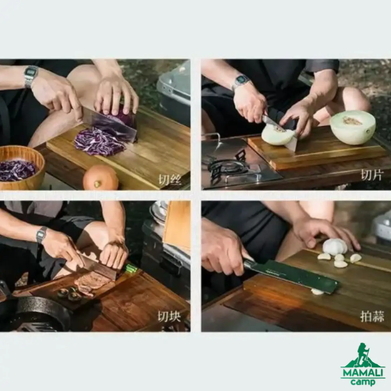 ست چاقو و تخته برش نیچرهایک مدل NH21CJ005 اورجینال