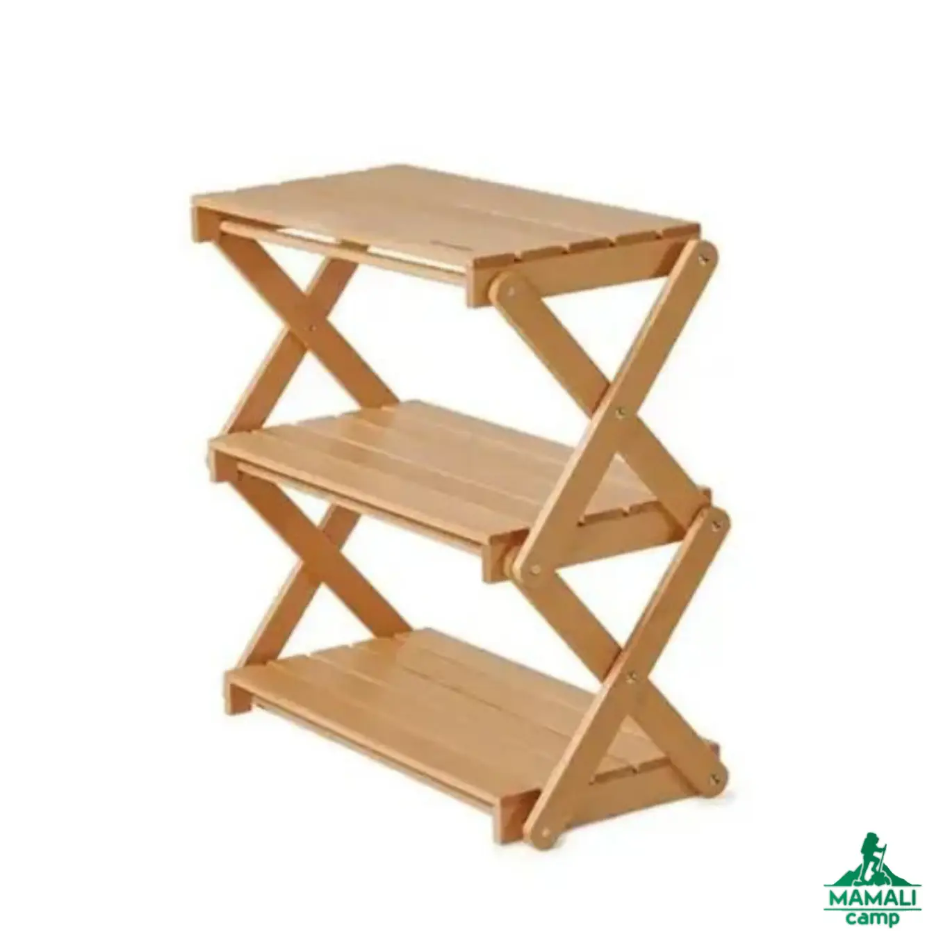 قفسه رومیزی سه‌ طبقه تاشو نیچرهایک مدل CNH22JU002 اورجینال
