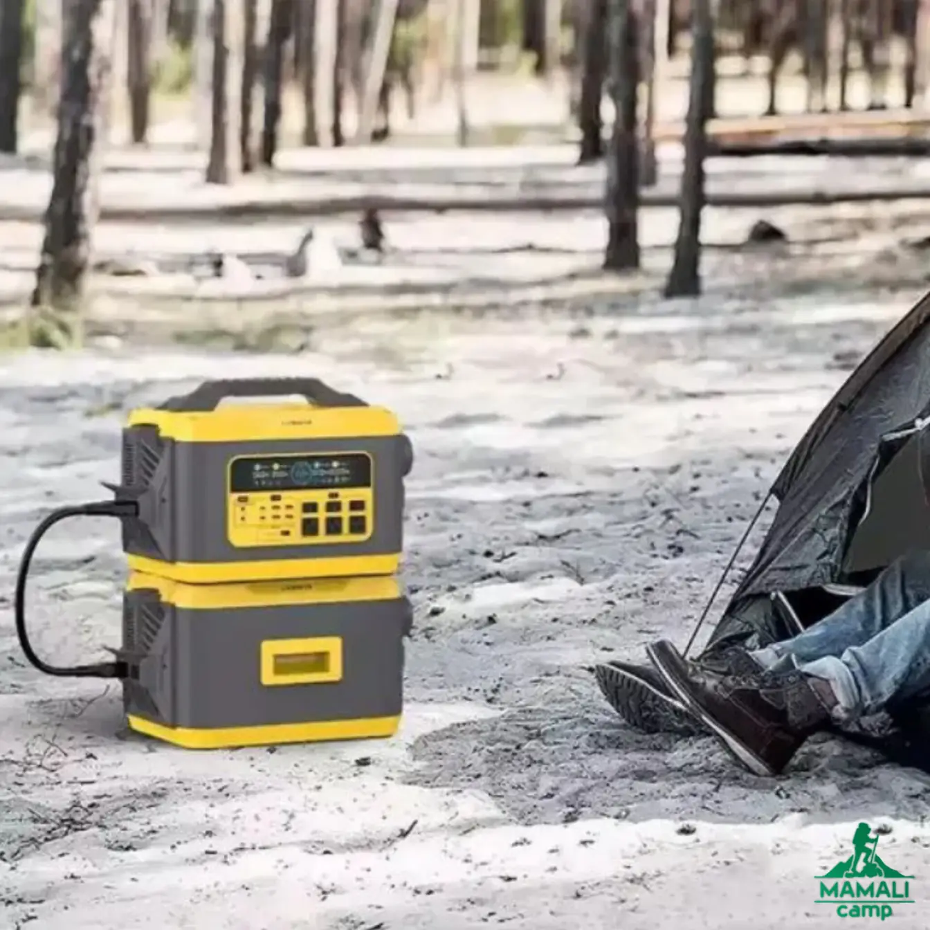 پاور استیشن 2200 وات لی پاور قابل حمل مدل M2200L-S اورجینال