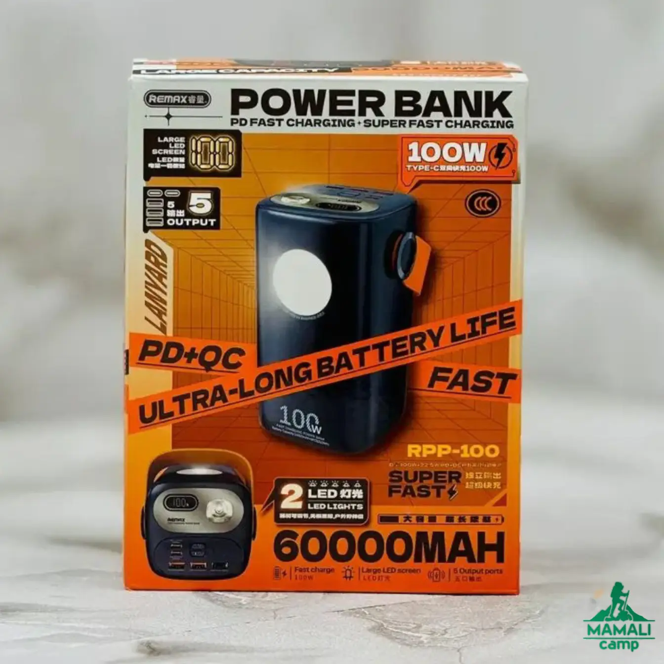 پاوربانک 60000 ریمکس مدل RPP-100