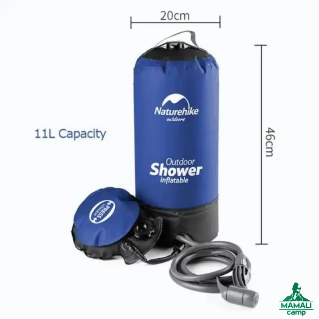 دوش سفری نیچرهایک PW1027 مدل NH17L101-D اورجینال