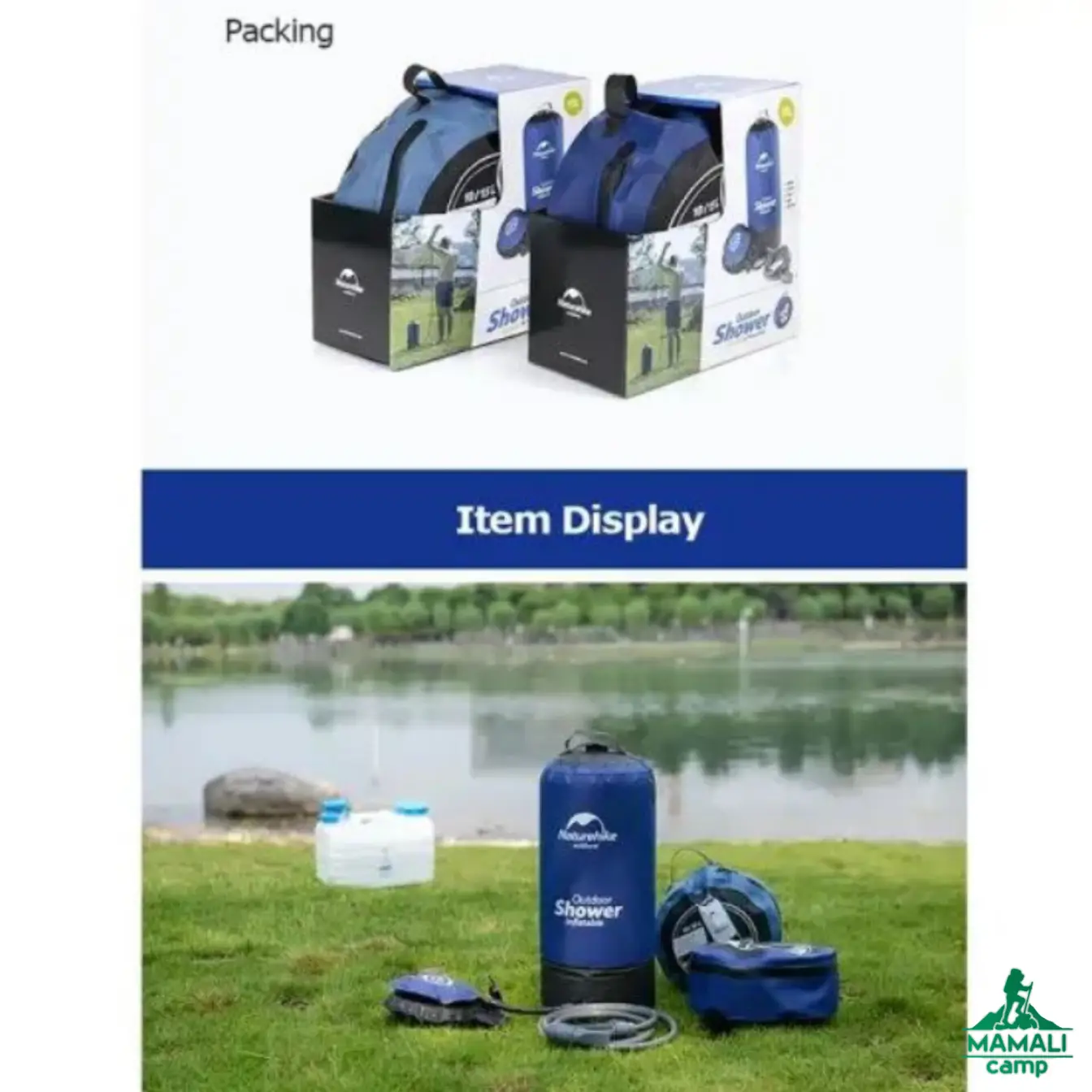 دوش سفری نیچرهایک PW1027 مدل NH17L101-D اورجینال