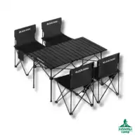 ست میز و صندلی 4 نفره کمپینگ بلک‌ داگ مدل CBD2550JJ037 اورجینال
