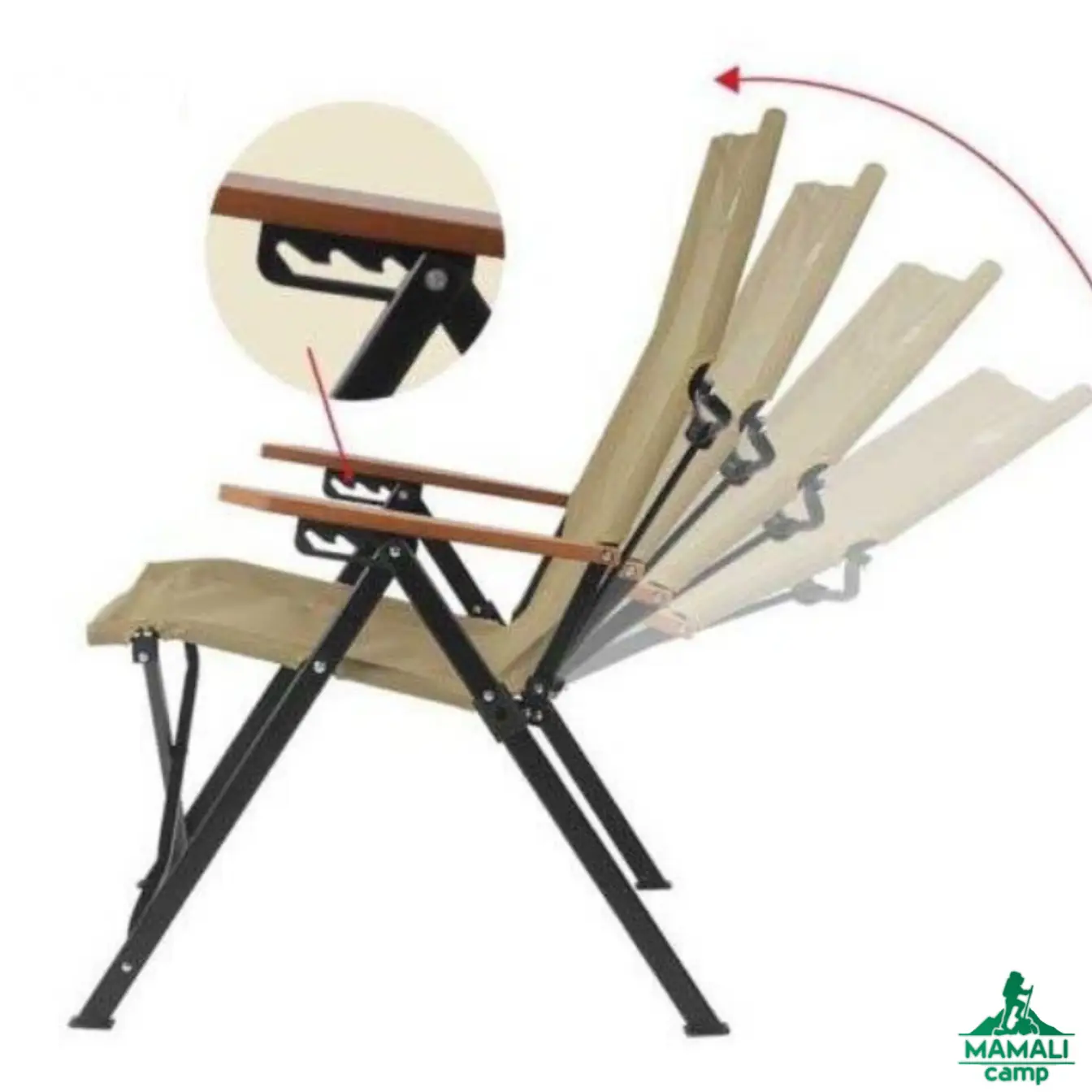 صندلی تاشو کینگ هایک مدل مدل HK003 اورجینال