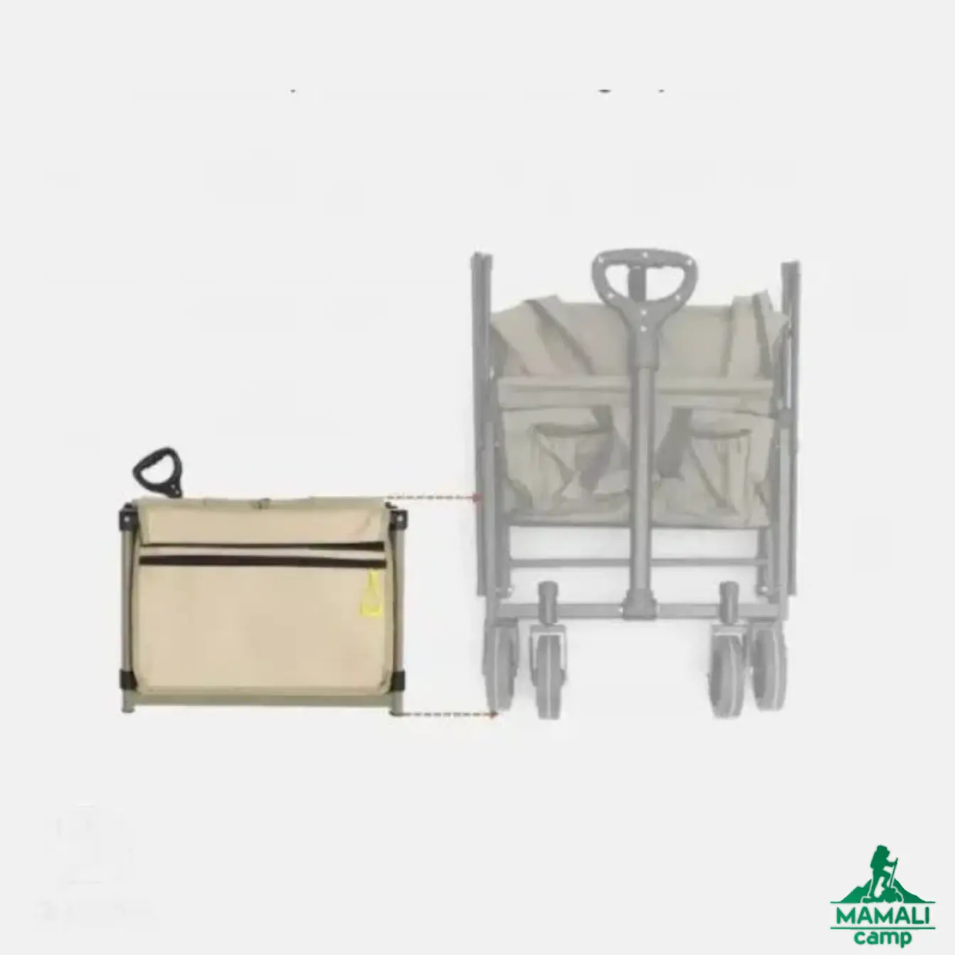 چرخ دستی تاشو نیچرهایک مدل CNK2350JJ012 اورجینال