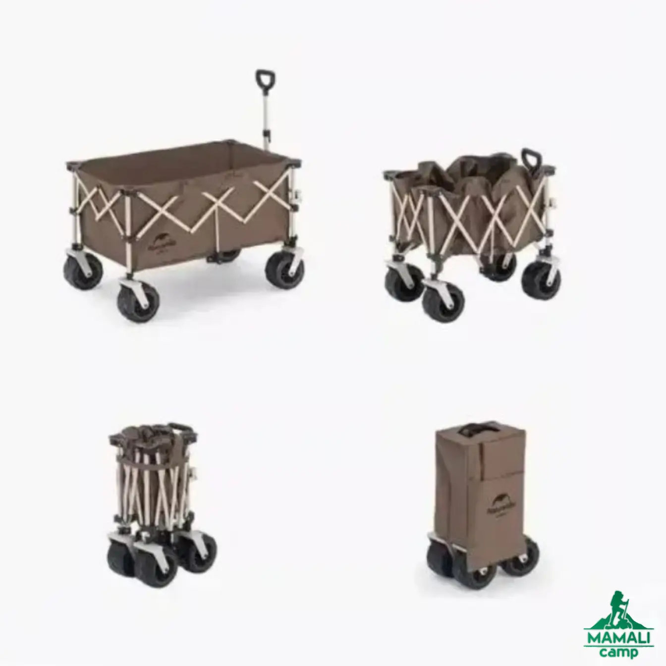 چرخ دستی تاشو TC02 نیچرهایک مدل NH20PJ005 اورجینال
