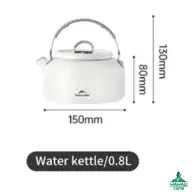 کتری سرامیکی 800 میل نیچرهایک مدل CNK2450CF013 اورجینال