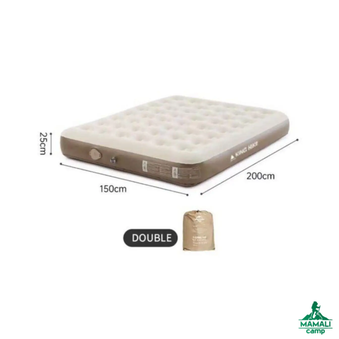 تشک بادی دو نفره کینگ هایک مدل HK013