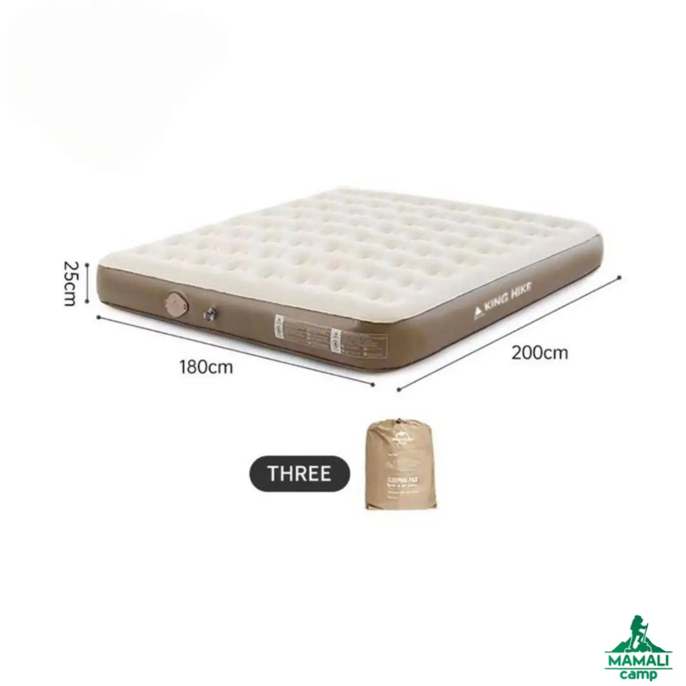 تشک بادی سه نفره کینگ هایک مدل HK013