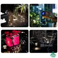 چراغ ریسه ای کمپینگ بلک‌ داگ مدل CBD2450ZM017 اورجینال