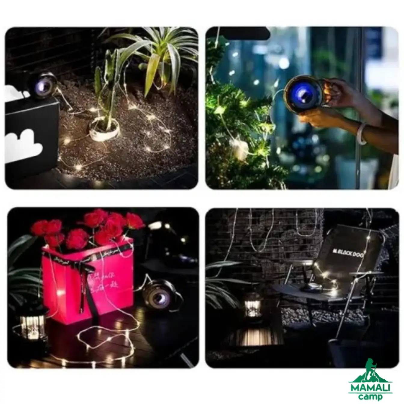 چراغ ریسه ای کمپینگ بلک‌ داگ مدل CBD2450ZM017 اورجینال