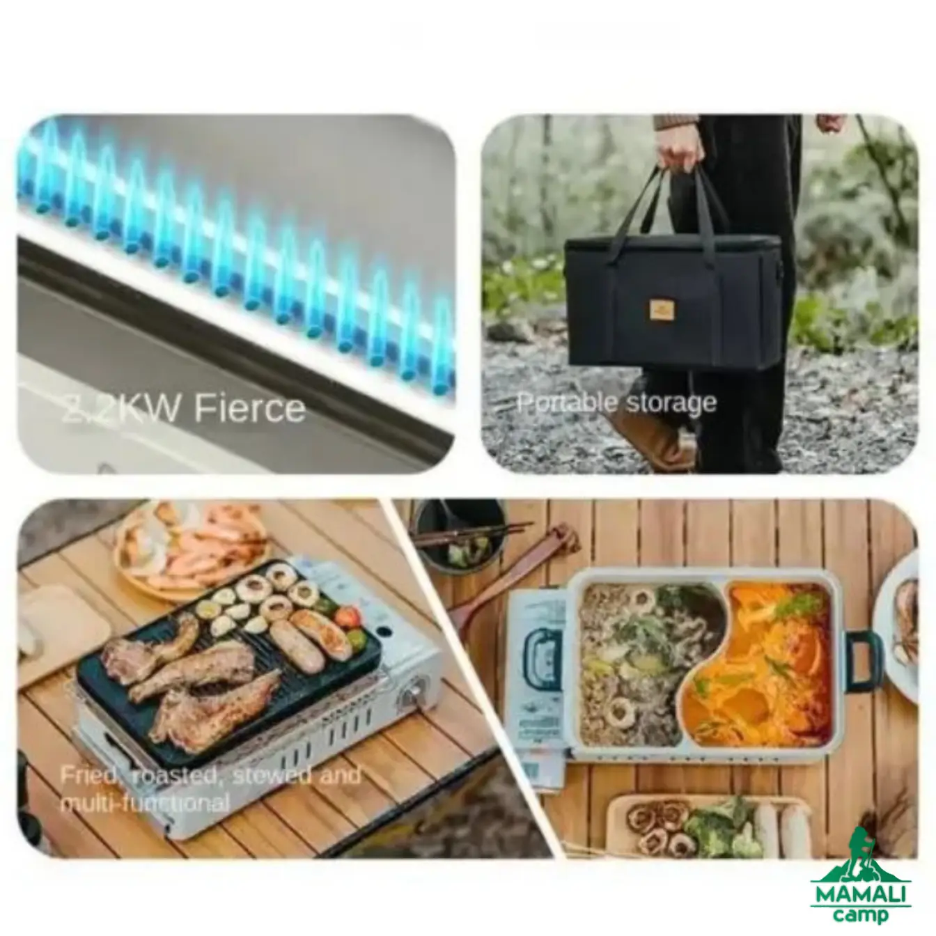 اجاق گاز چند منظوره بای ژو نیچرهایک مدل CNK2450CF033 اورجینال