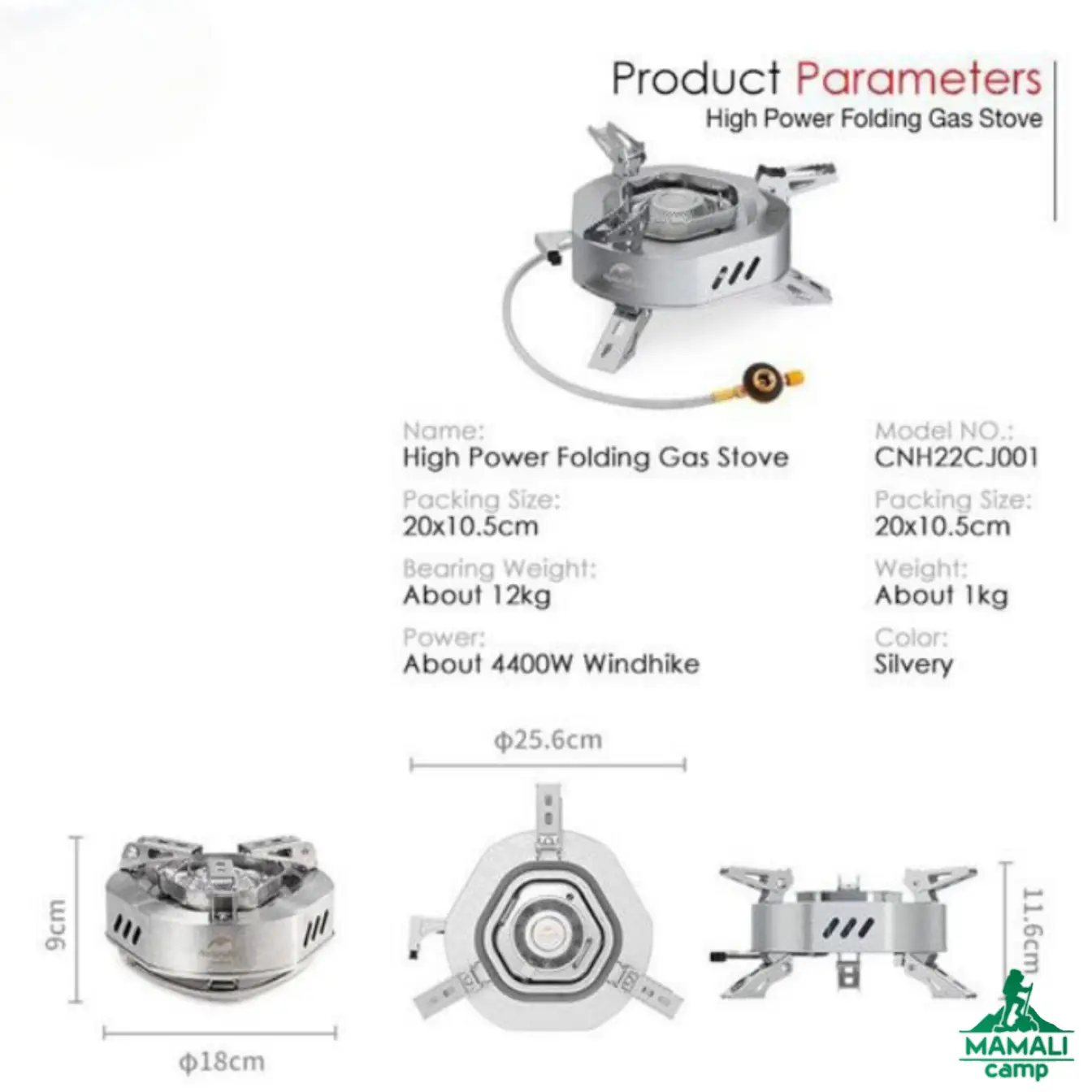 سر شعله شلنگ دار نیچرهایک CNH22CJ001 اورجینال