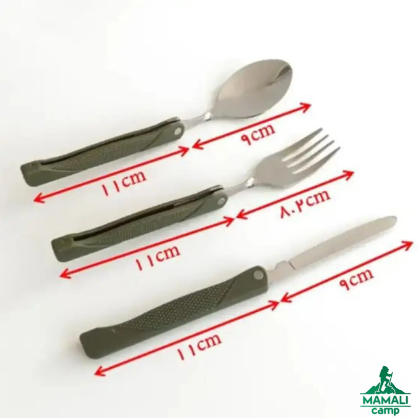 ست قاشق، چنگال و کارد مسافرتیTravel Spoon134
