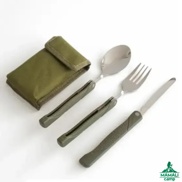 ست قاشق، چنگال و کارد مسافرتیTravel Spoon134