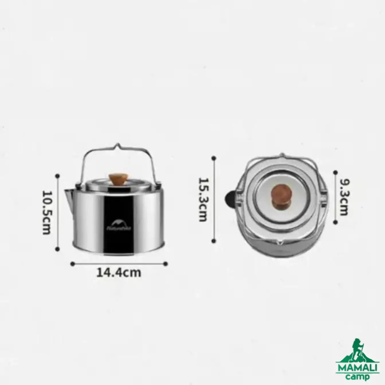 ست ظروف استیل نیچرهایک مدل NH22CJ005