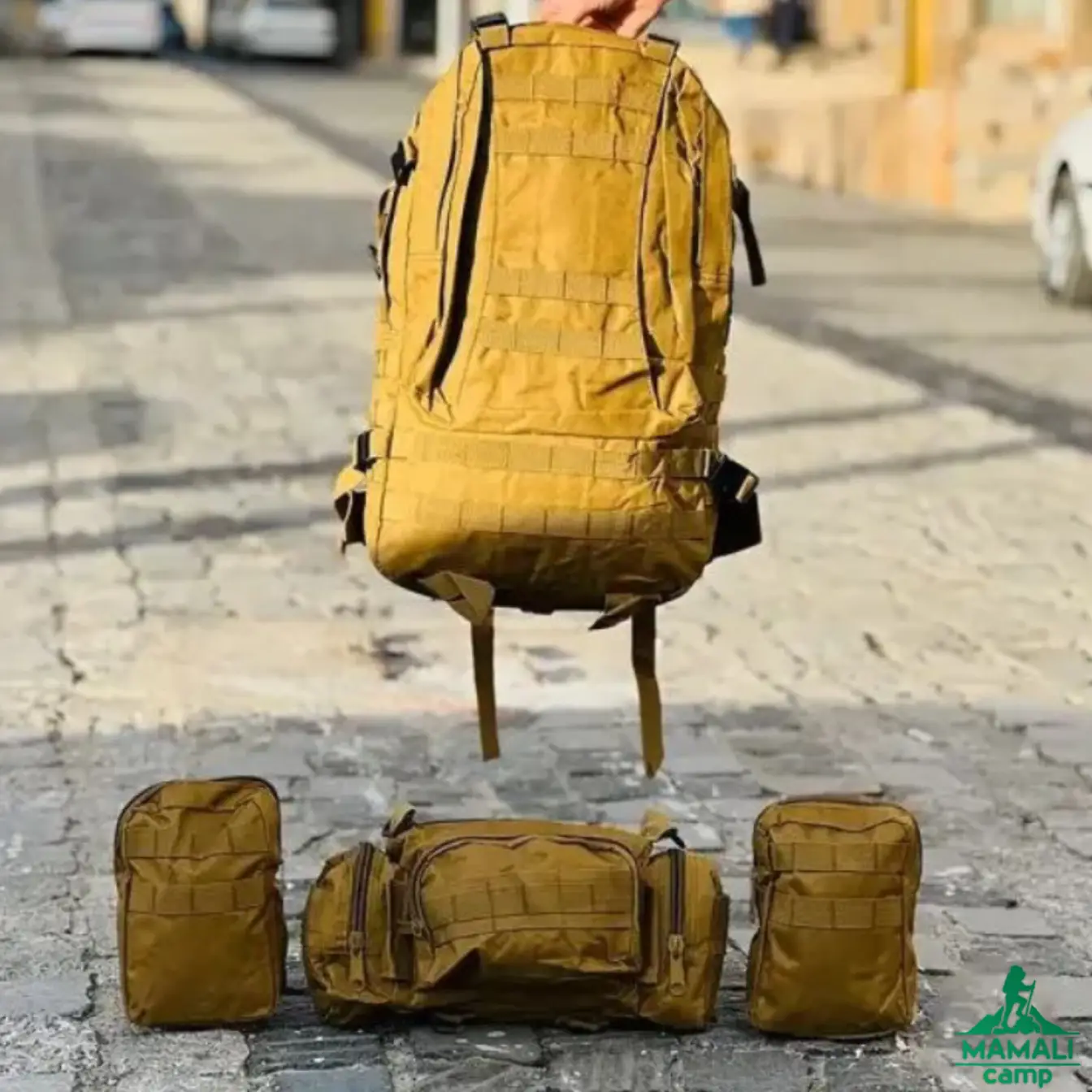 کوله پشتی 55 لیتری 4 تکه تاکتیکال