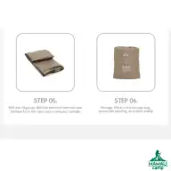 تشک بادی 2 نفره نیچرهایک مدل CNK2550WS013 