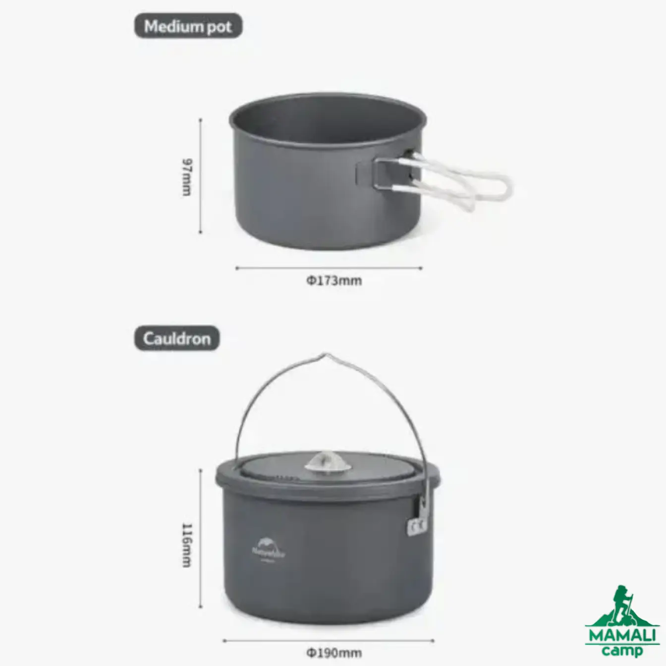 ست ظروف آشپزی نیچرهایک مدل CNH22CJ002 