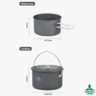 ست ظروف آشپزی نیچرهایک مدل CNH22CJ002 