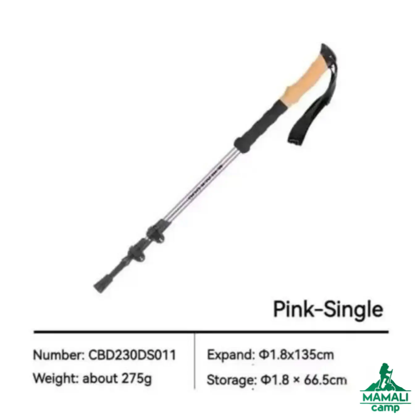 باتوم کوهنوردی تلسکوپی بلک داگ مدل CBD230DS011 