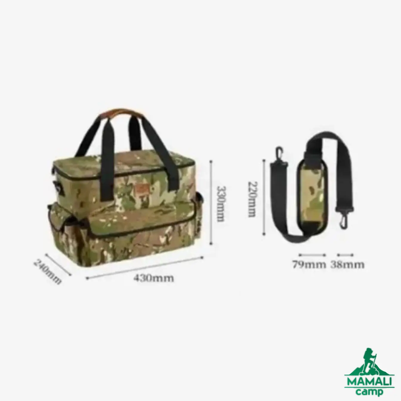 کیف نگهداری بخاری هیزمی نیچرهایک مدل NH21SK004 