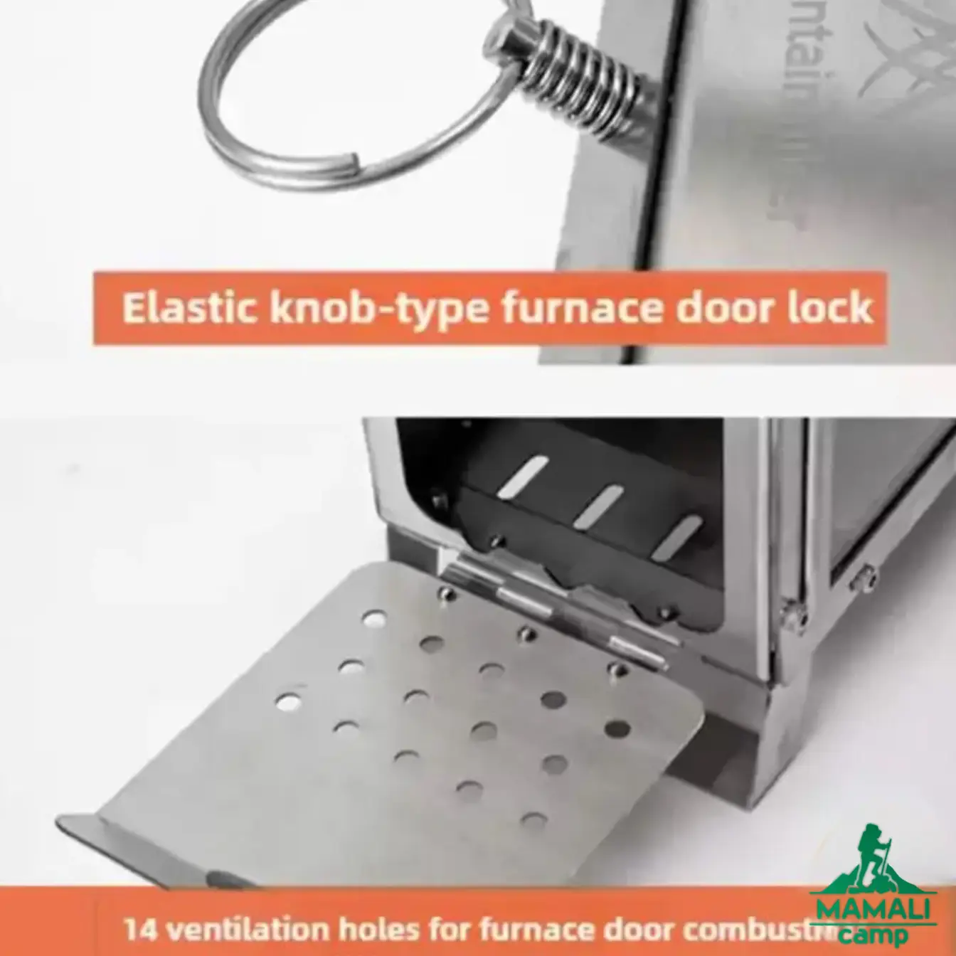 بخاری هیزمی کمپینگ ماونتین هایکر مدل SZK841 