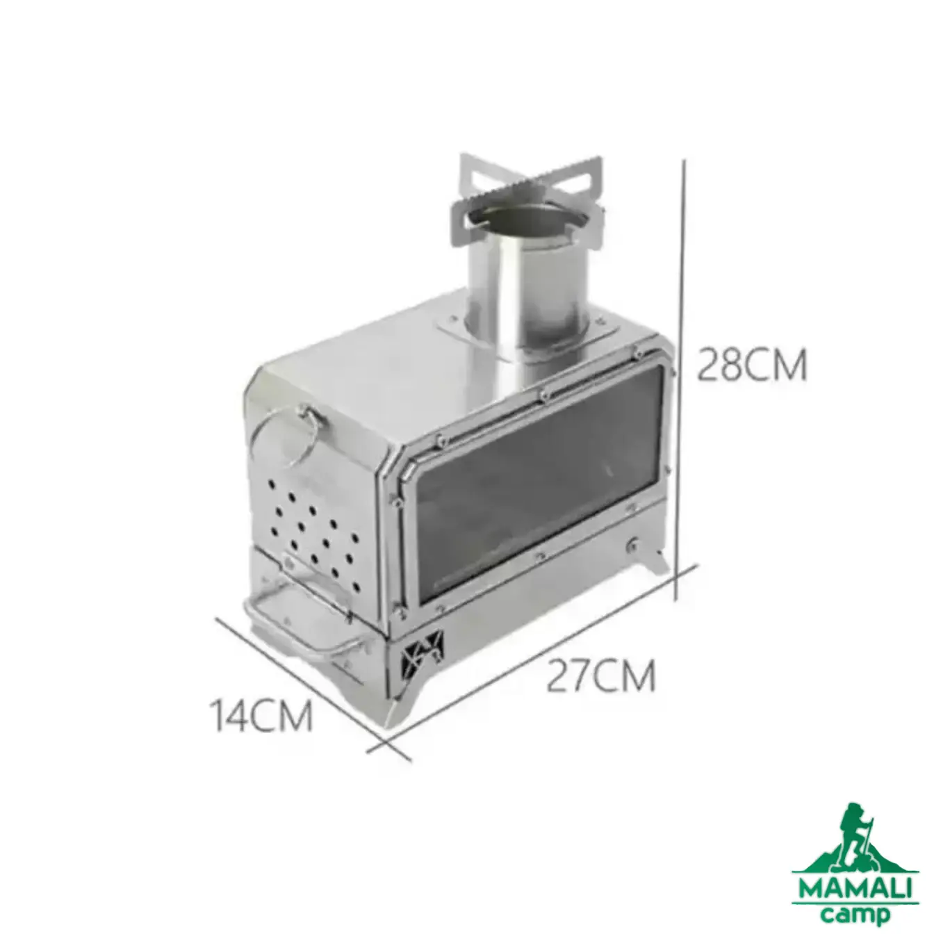 بخاری هیزمی کمپینگ ماونتین هایکر مدل SZK841 