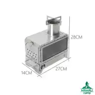 بخاری هیزمی کمپینگ ماونتین هایکر مدل SZK841 