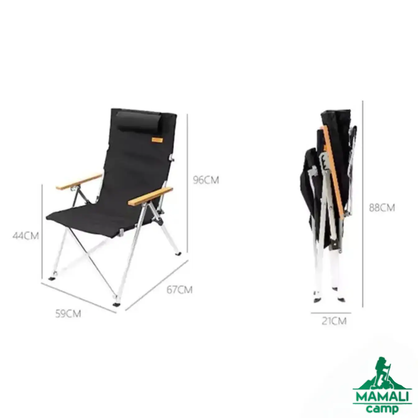 صندلی تاشو کمپینگ ماونتین هایکر مدل SZK1050 
