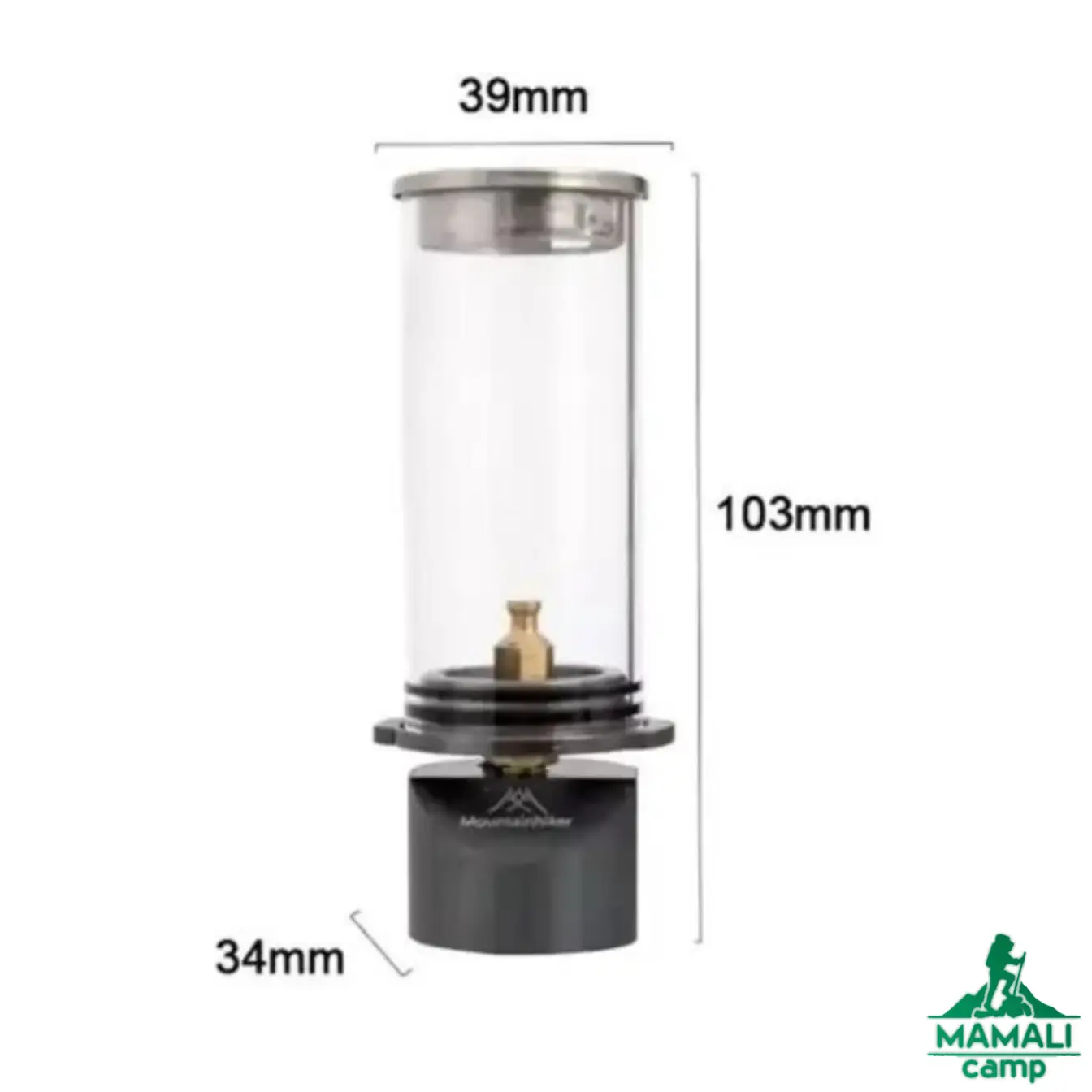 فانوس گازی شیشه‌ای ماونتین هایکر مدل SZK353