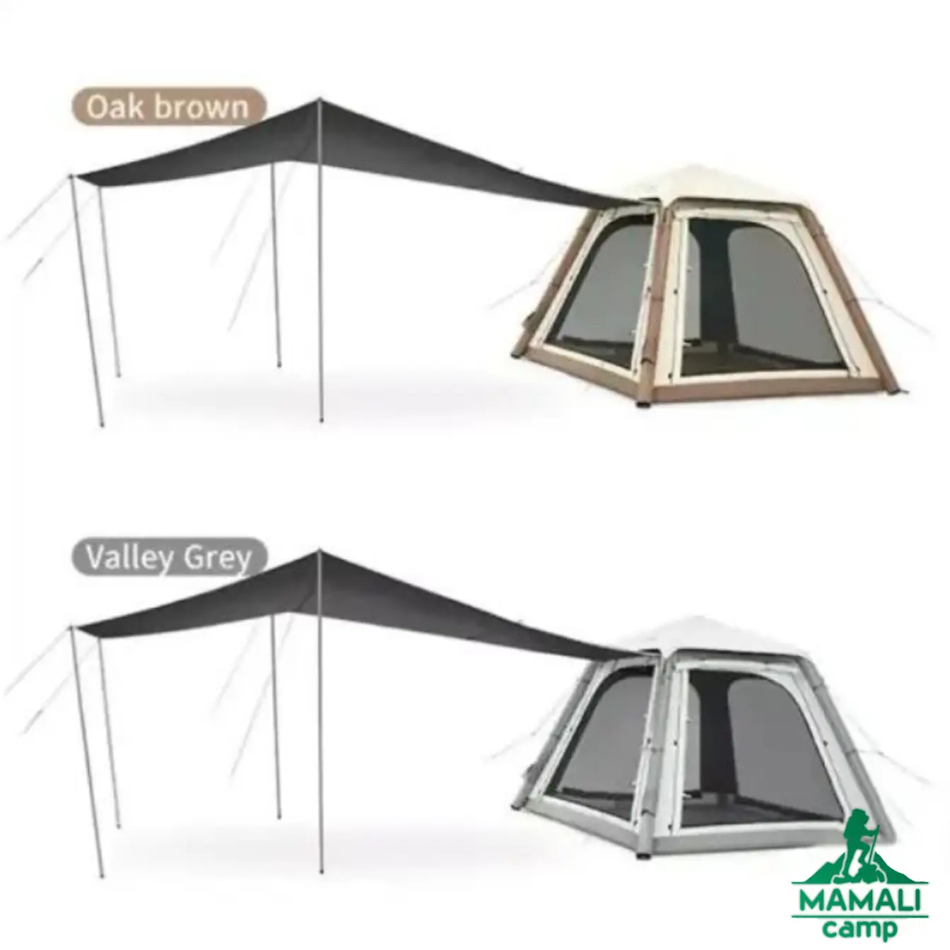 چادر بادی سه نفره با سایبان نیچرهایک مدل CNK2550WS017