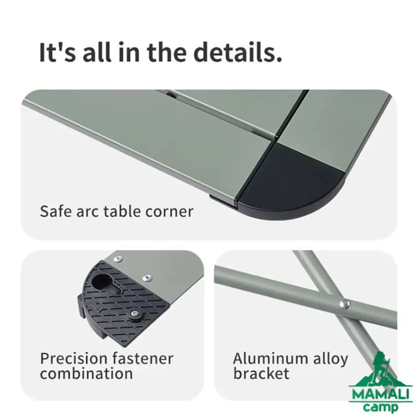میز آلومینیومی نیچرهایک مدل CNK2450JJ013